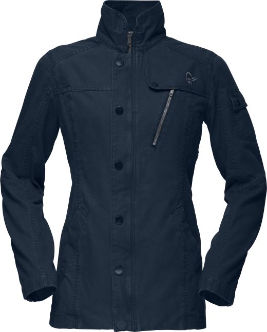Norrona_Ws _29 cotton Jacket_Indigo Night#0B85 Bild: Norrøna