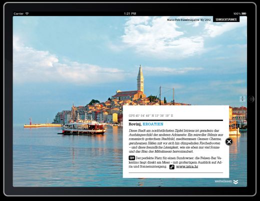 Marco Polo Travelmagazine_Inhalt 1 Bild: MAIRDUMONT
