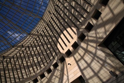 Trentino_MART_Museum_Rovereto Museum MART in Rovereto. Die Kuppel. Credits: Trentino, Andrea Razzoli