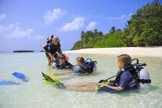 Kuramathi eine Tauchdestination - Fotocredit: © Universal Resorts Maldives