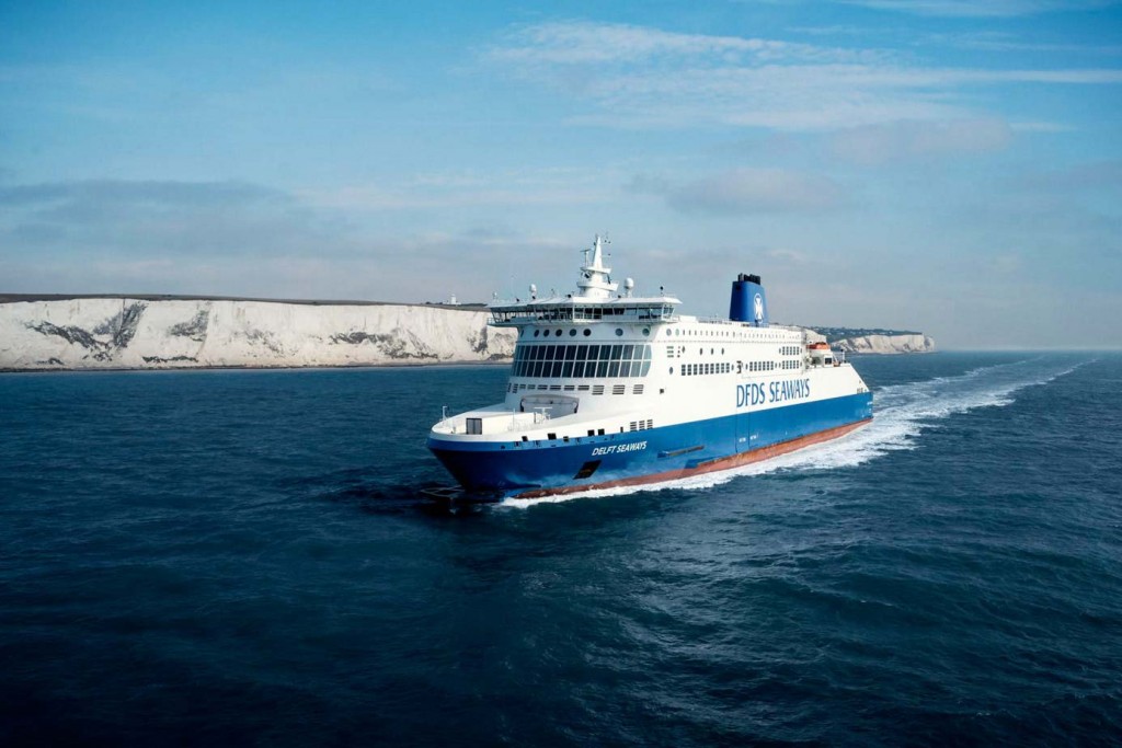 Nach zwei Stunden an Bord der DFDS Seaways Fähre erreicht man je nach Fahrtrichtung Dover bzw. Dünkirchen - Credits: DFDS Seaways